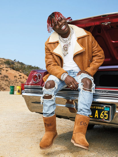UGG x Jeremy Scott FW17 "UGG LIFE" classic short boots
